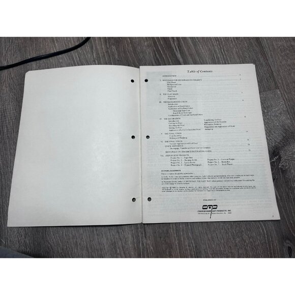 Step-by-Step Decoupage on Ceramics Book By Alberta Meitin Paperback 1968 - Picture 2 of 5